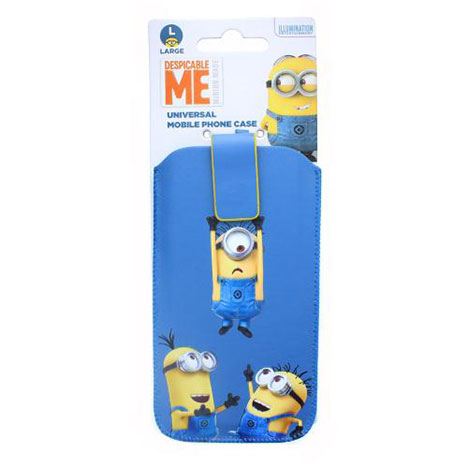 Minions Universal Pull-up Phone Pouch Extra Image 1